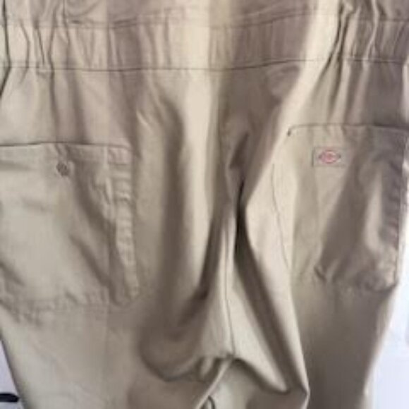DICKIES Coveralls Khaki Men's XL Regular Work Wear Short Sleeves Utility - Picture 12 of 15
